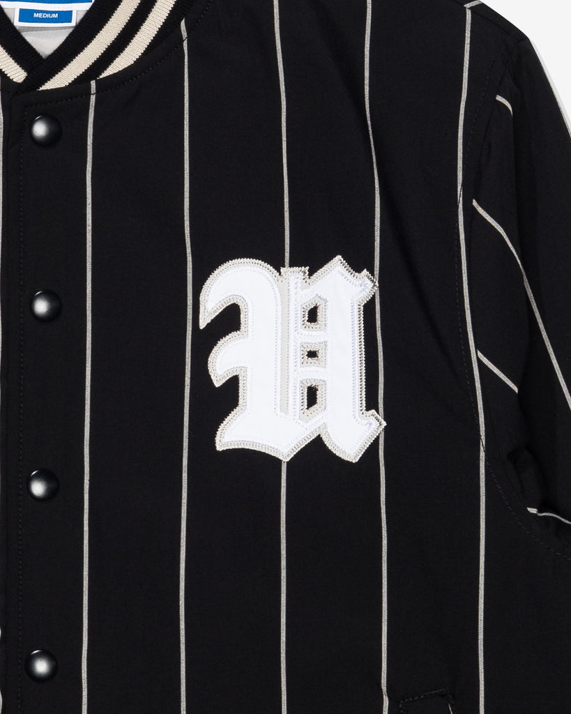 UNDEFEATED SP26 BASEBALL JACKET - BLACK