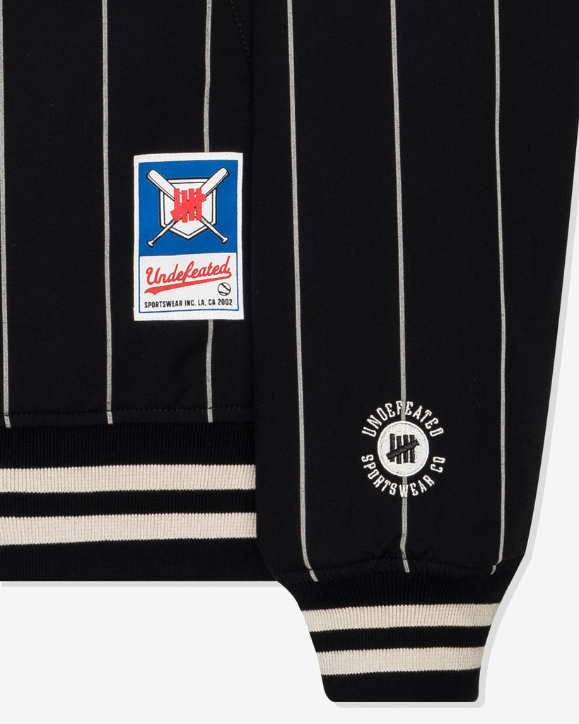UNDEFEATED SP26 BASEBALL JACKET - BLACK