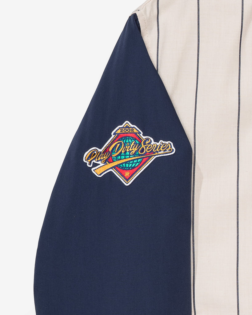 UNDEFEATED SP26 BASEBALL JACKET - GREY