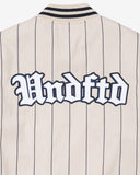 UNDEFEATED SP26 BASEBALL JACKET - GREY