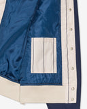 UNDEFEATED SP26 BASEBALL JACKET - GREY