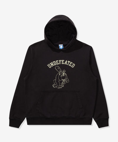 UNDEFEATED BULLDOG PULLOVER HOOD BLACK