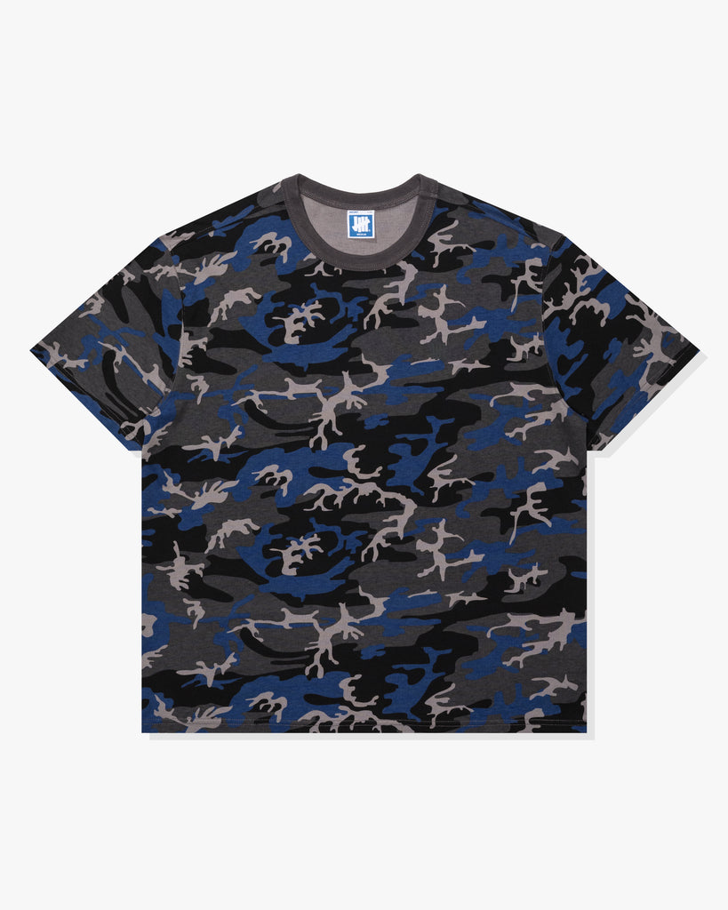 UNDEFEATED SP26 CAMO S/S TEE - DARK GREY