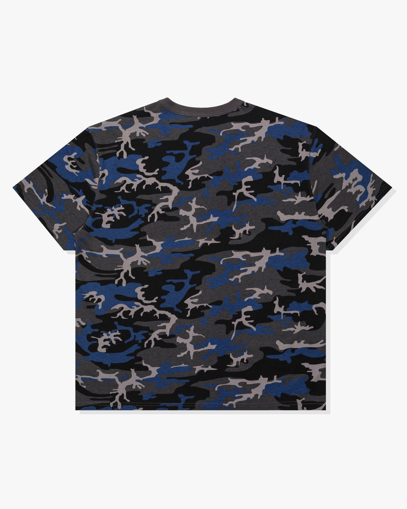 UNDEFEATED SP26 CAMO S/S TEE - DARK GREY