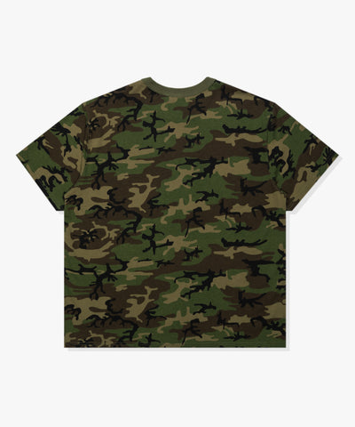 UNDEFEATED SP26 CAMO S/S TEE - OLIVE