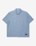 FA26 UNDEFEATED CHAMBRAY S/S SHIRT - BLUE