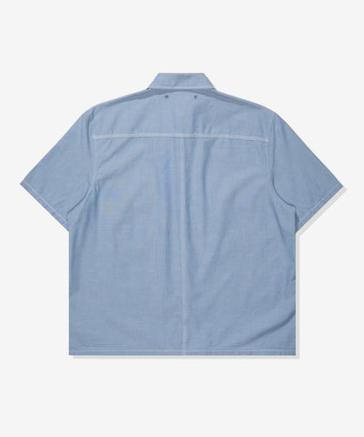 FA26 UNDEFEATED CHAMBRAY S/S SHIRT - BLUE