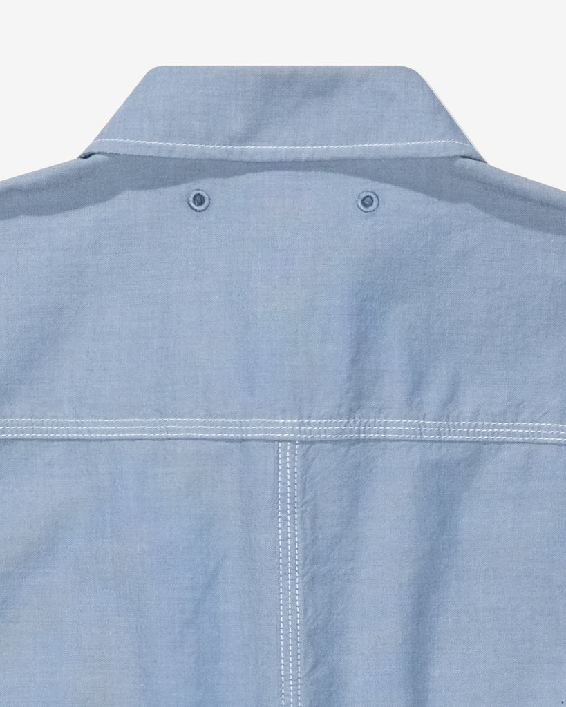 FA26 UNDEFEATED CHAMBRAY S/S SHIRT - BLUE
