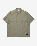 FA26 UNDEFEATED CHAMBRAY S/S SHIRT - OLIVE