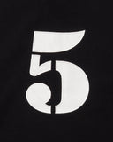 UNDEFEATED FA25 CREST L/S RUGBY-BLACK