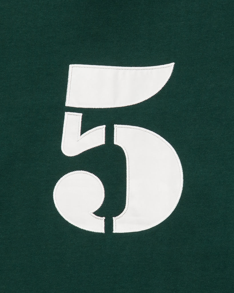 UNDEFEATED FA25 CREST L/S RUGBY-GREEN