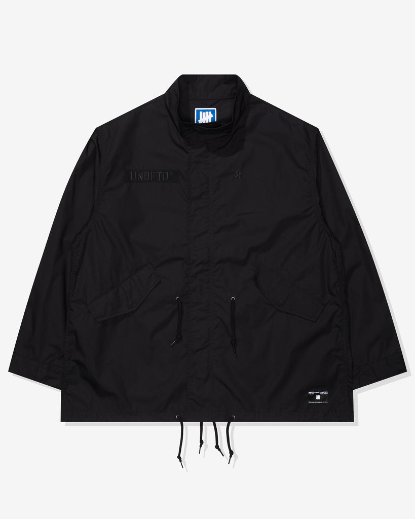 FA26 UNDEFEATED FISHTAIL PARKA - BLACK