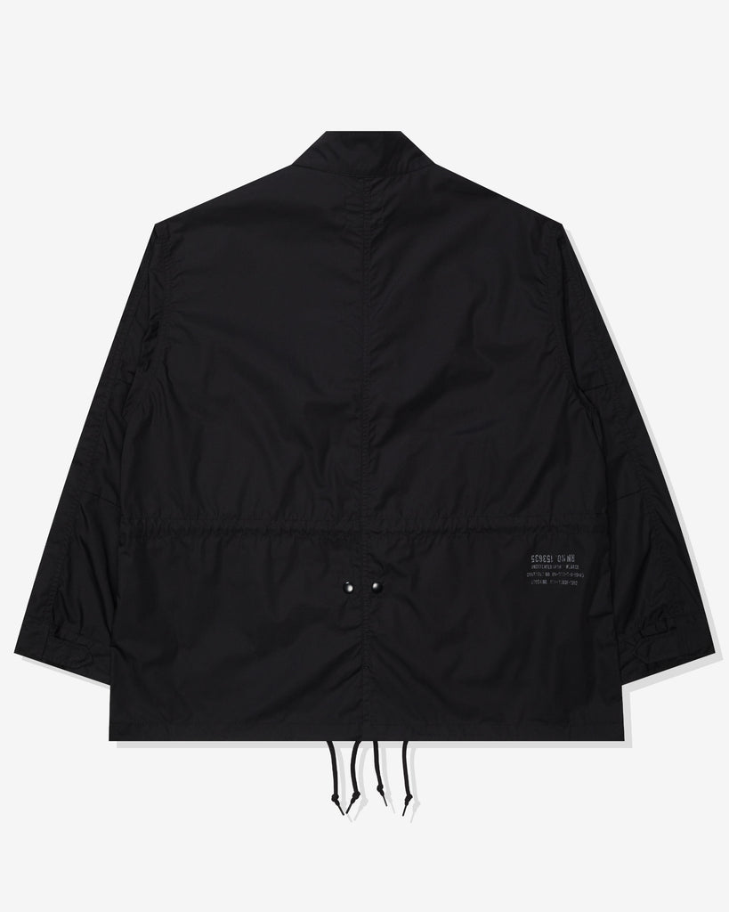 FA26 UNDEFEATED FISHTAIL PARKA - BLACK