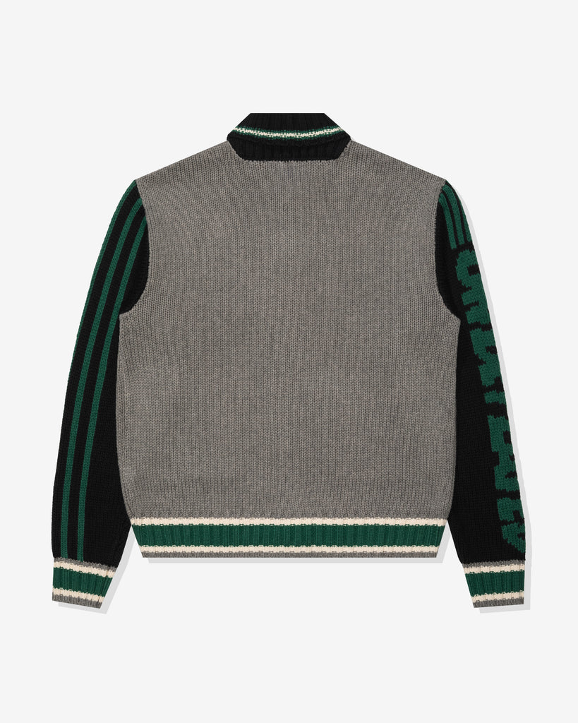 FA26 UNDEFEATED HEAVY GAUGE CARDIGAN - BLACK