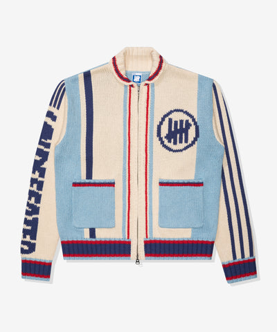 FA26 UNDEFEATED HEAVY GAUGE CARDIGAN - CREAM