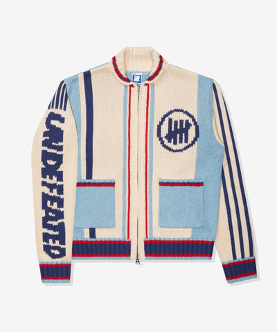 FA26 UNDEFEATED HEAVY GAUGE CARDIGAN - CREAM