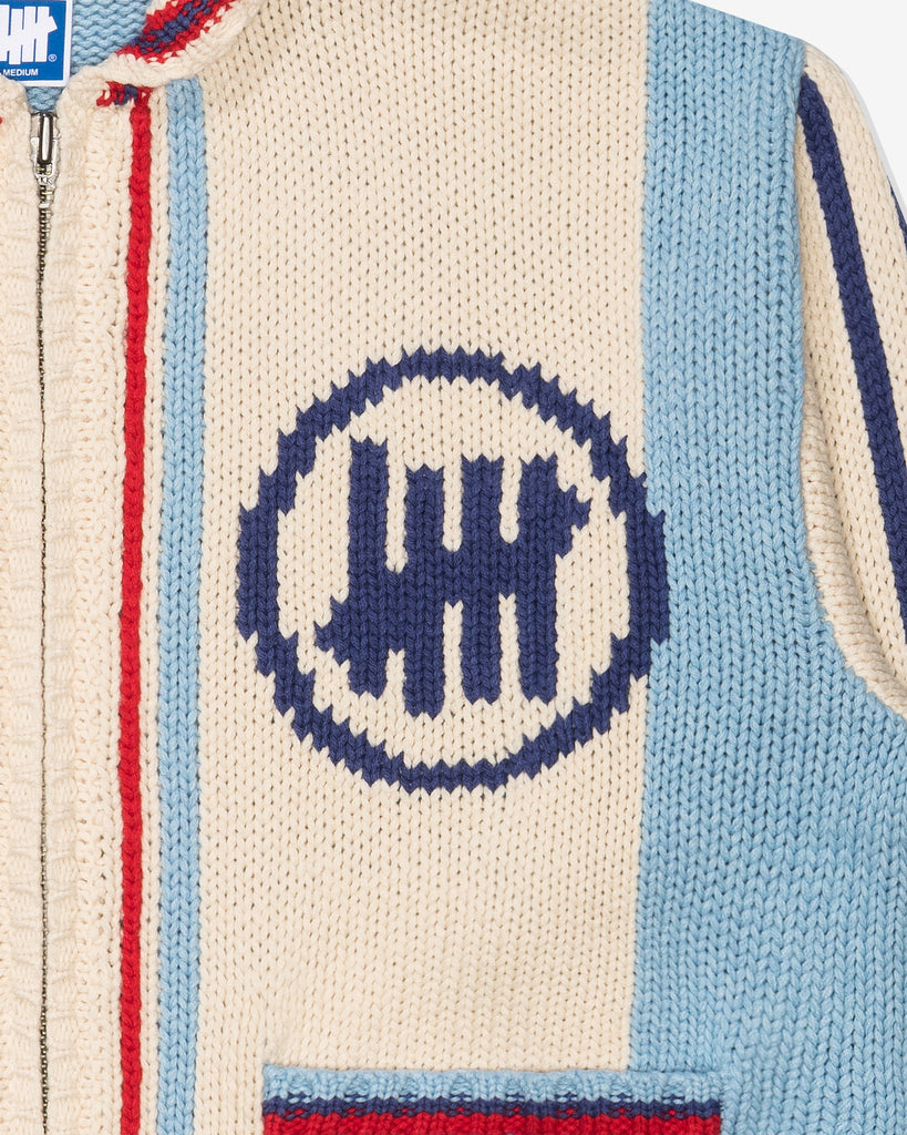 FA26 UNDEFEATED HEAVY GAUGE CARDIGAN - CREAM