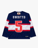 UNDEFEATED HOCKEY JERSEY - BLUE