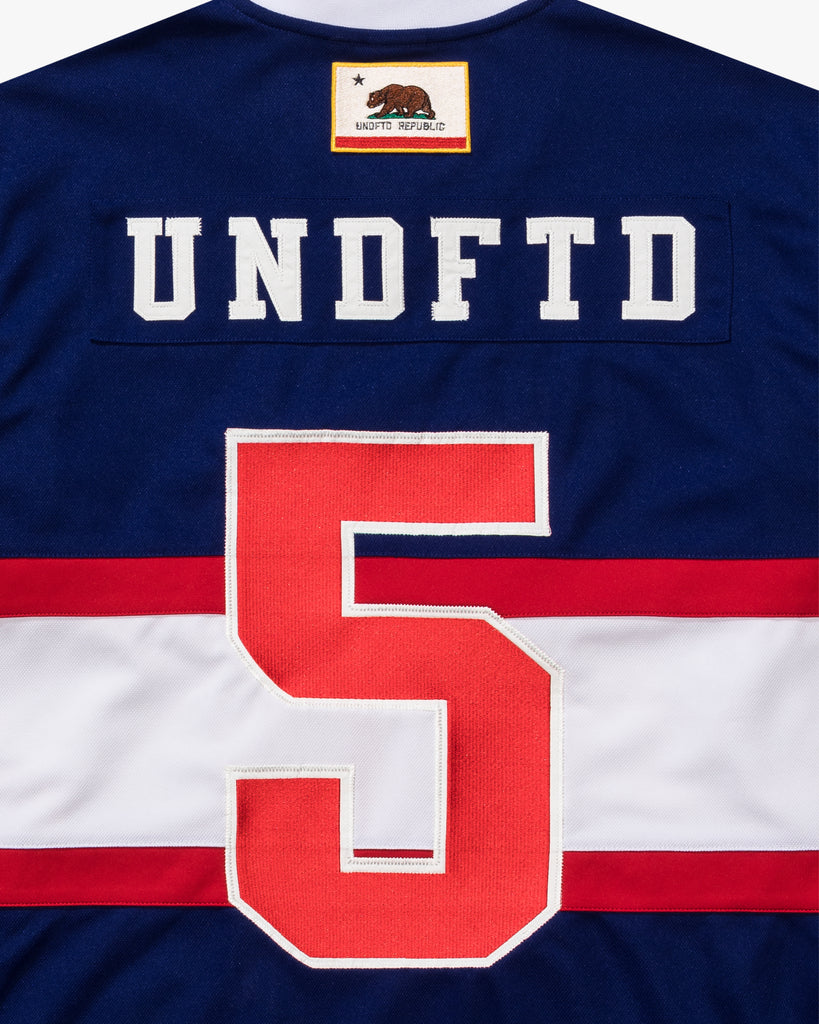 UNDEFEATED HOCKEY JERSEY - BLUE