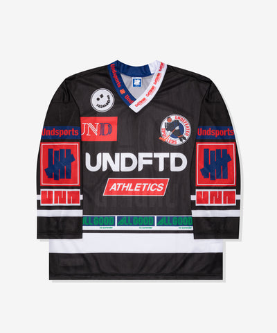 FA26 UNDEFEATED HOCKEY JERSEY - BLACK