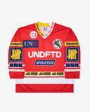 FA26 UNDEFEATED HOCKEY JERSEY - RED