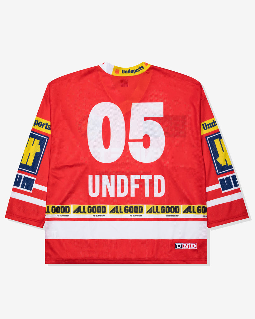 FA26 UNDEFEATED HOCKEY JERSEY - RED