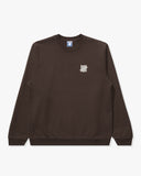 UNDEFEATED ICON CREWNECK - DARK-BROWN