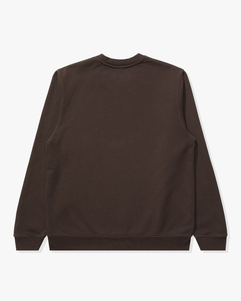 UNDEFEATED ICON CREWNECK - DARK-BROWN