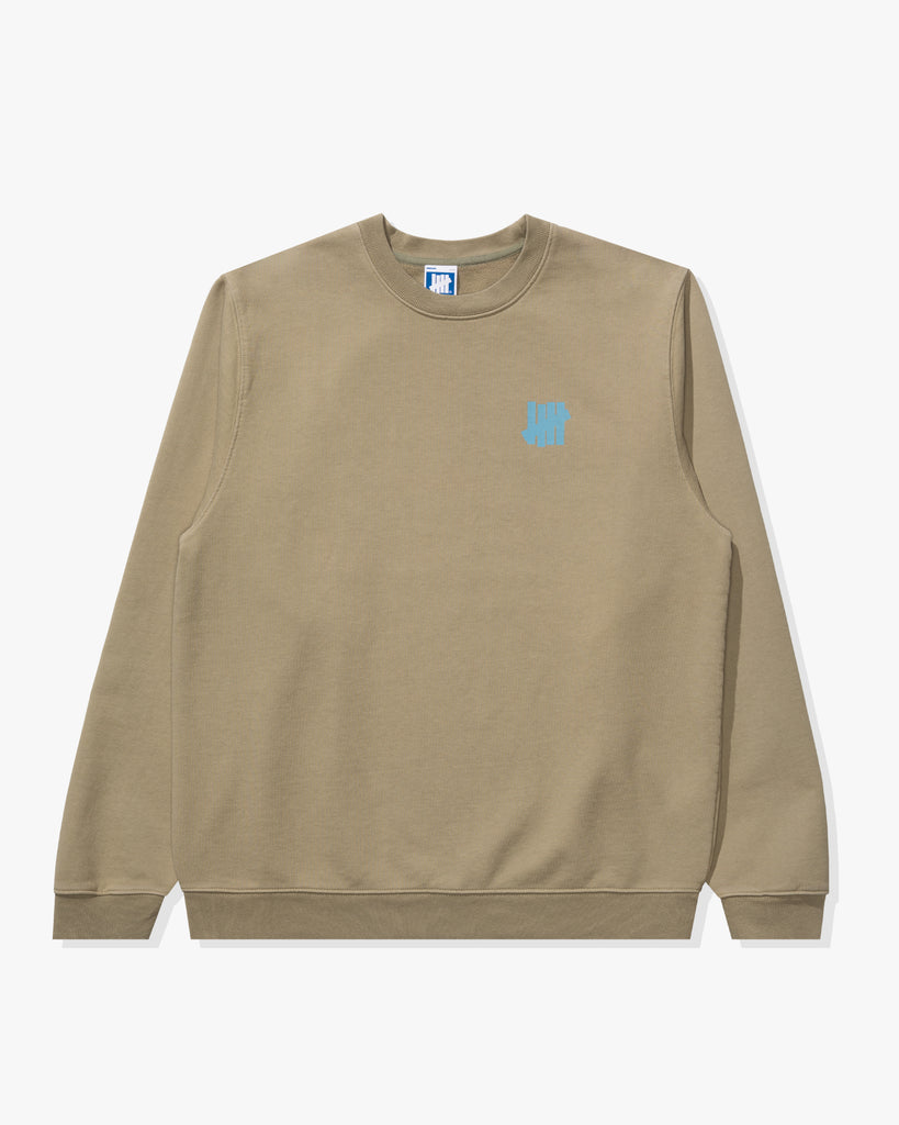 UNDEFEATED ICON CREWNECK - KHAKI