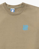 UNDEFEATED ICON CREWNECK - KHAKI