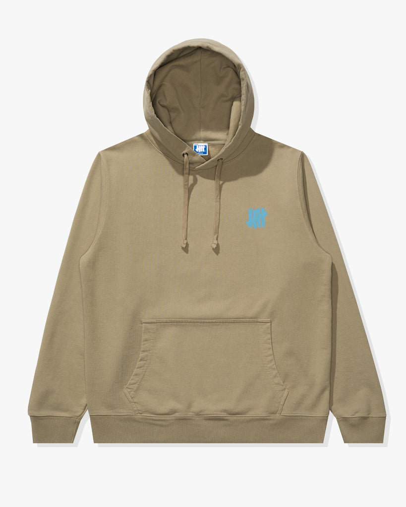 UNDEFEATED ICON PULLOVER HOOD - KHAKI