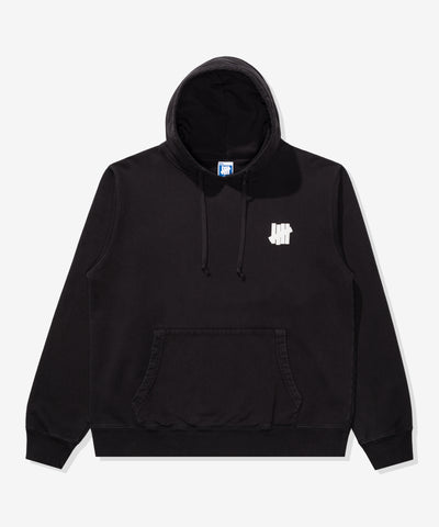 UNDEFEATED ICON PULLOVER HOOD BLACK