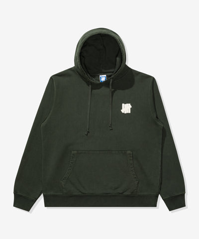 UNDEFEATED ICON PULLOVER HOOD EVERGREEN