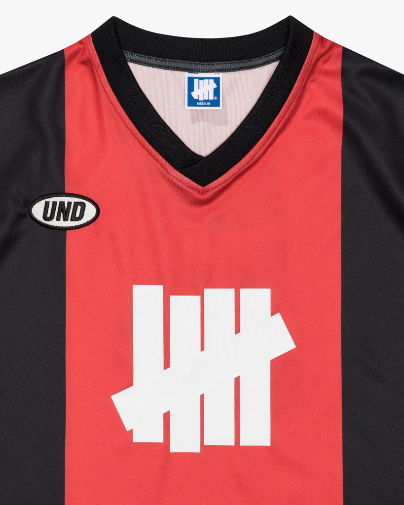 UNDEFEATED SP26 ICON SOCCER JERSEY - BLACK