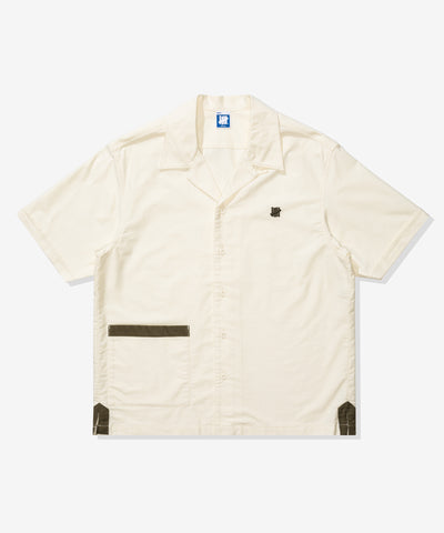 UNDEFEATED ICON S/S BOWLING SHIRT IVORY