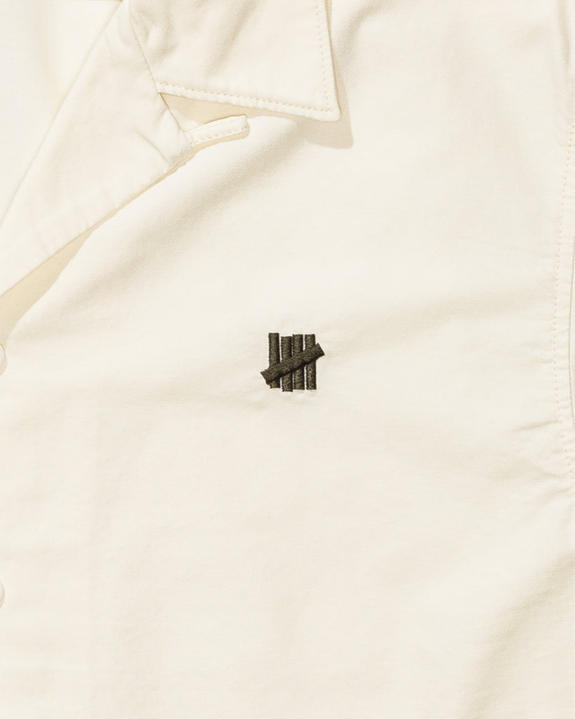UNDEFEATED ICON S/S BOWLING SHIRT IVORY