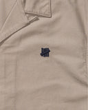 UNDEFEATED ICON S/S BOWLING SHIRT TAUPE