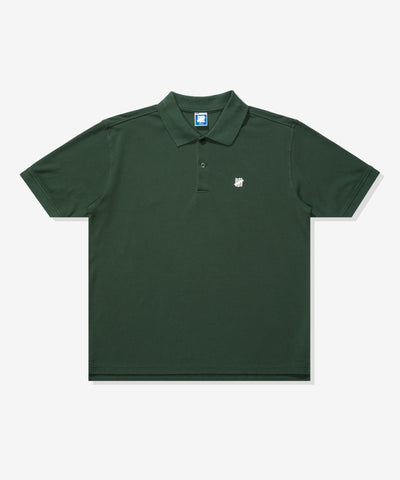 UNDEFEATED ICON S/S POLO EVERGREEN