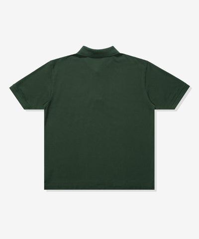 UNDEFEATED SU25 ICON S/S POLO-EVERGREEN