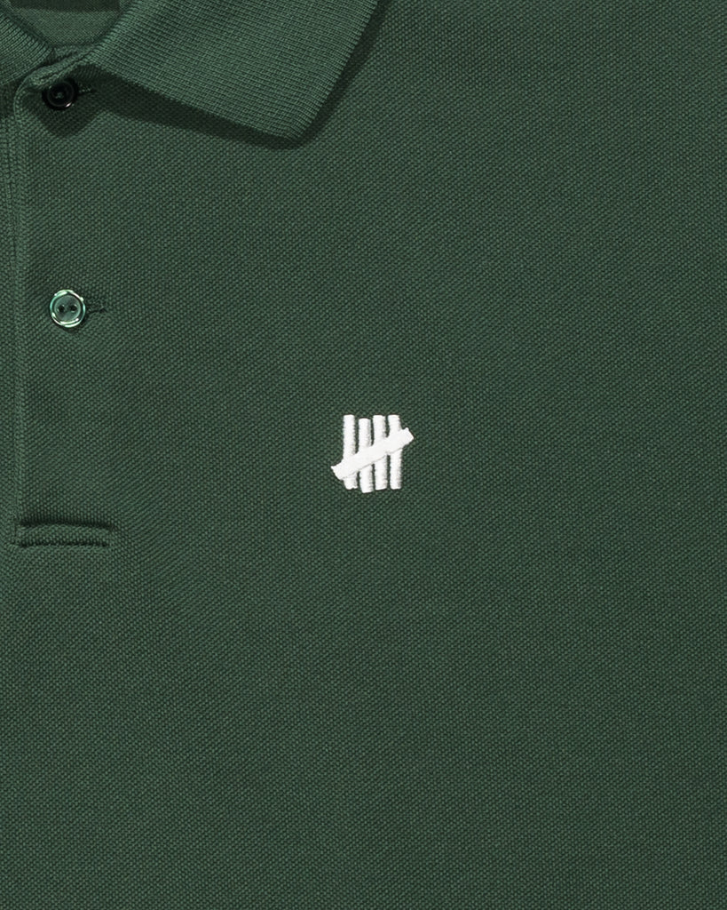 UNDEFEATED ICON S/S POLO EVERGREEN