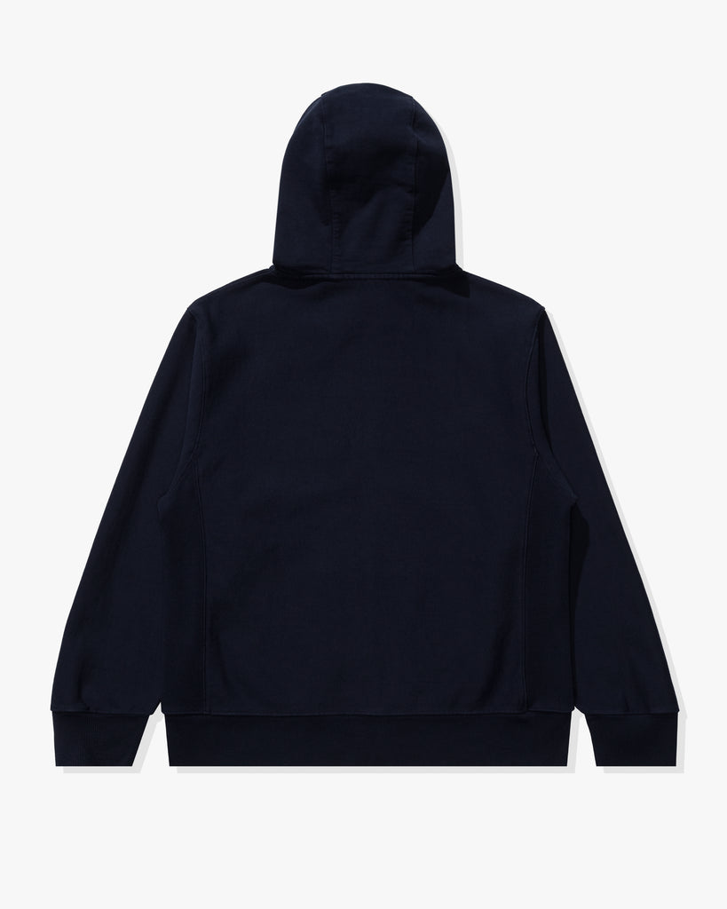 UNDEFEATED SP25 ICON ZIP HOOD-DARK-NAVY