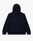 UNDEFEATED SP25 ICON ZIP HOOD-DARK-NAVY