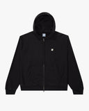 UNDEFEATED SP26 ICON ZIP HOOD - BLACK