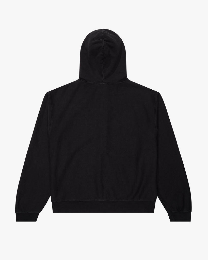 UNDEFEATED SP26 ICON ZIP HOOD - BLACK