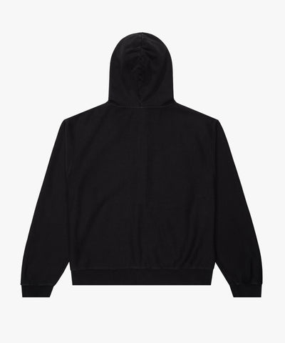 UNDEFEATED SP26 ICON ZIP HOOD - BLACK