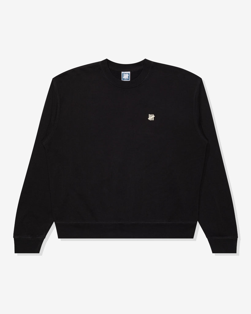 UNDEFEATED SP26 ICON CREWNECK - BLACK