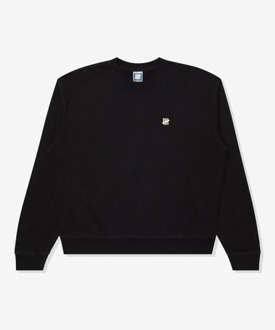 UNDEFEATED SP26 ICON CREWNECK - BLACK