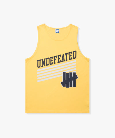 UNDEFEATED SU26 ICONIC TANK TOP - YELLOW
