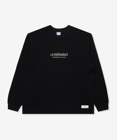 UNDEFEATED SP26 INC. L/S THERMAL - BLACK