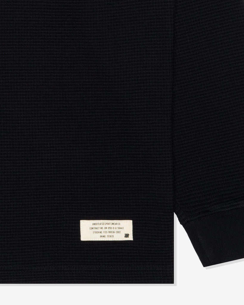 UNDEFEATED SP26 INC. L/S THERMAL - BLACK